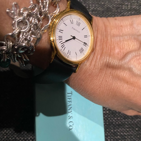 Tiffany &Co. Executive Portfolio 2tone watch box main image 5